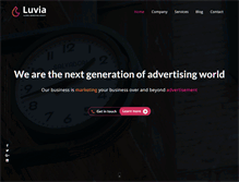 Tablet Screenshot of luvia.com